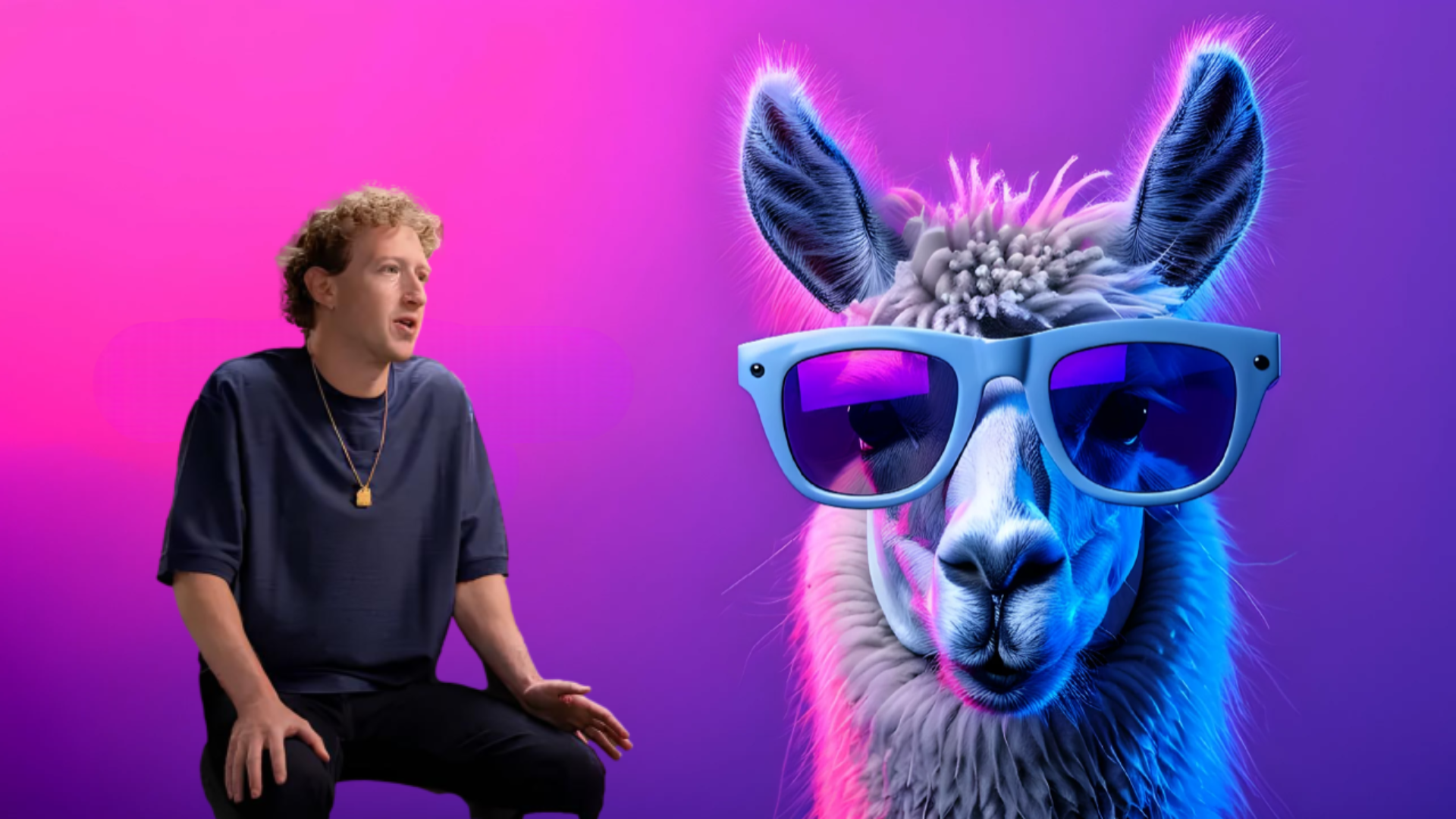 Zuckeberg e un lama