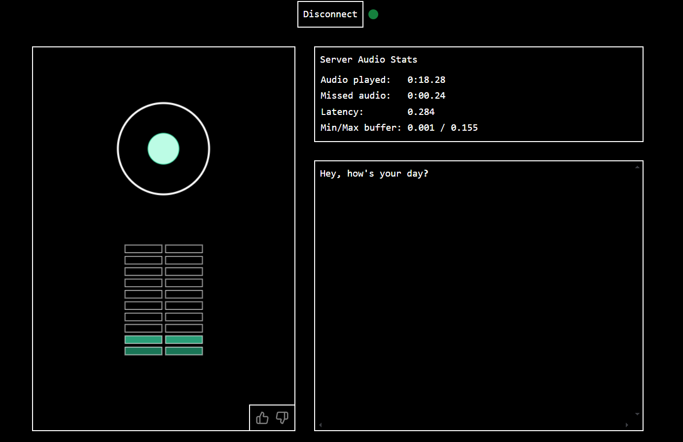 Moshi AI vocal assistant